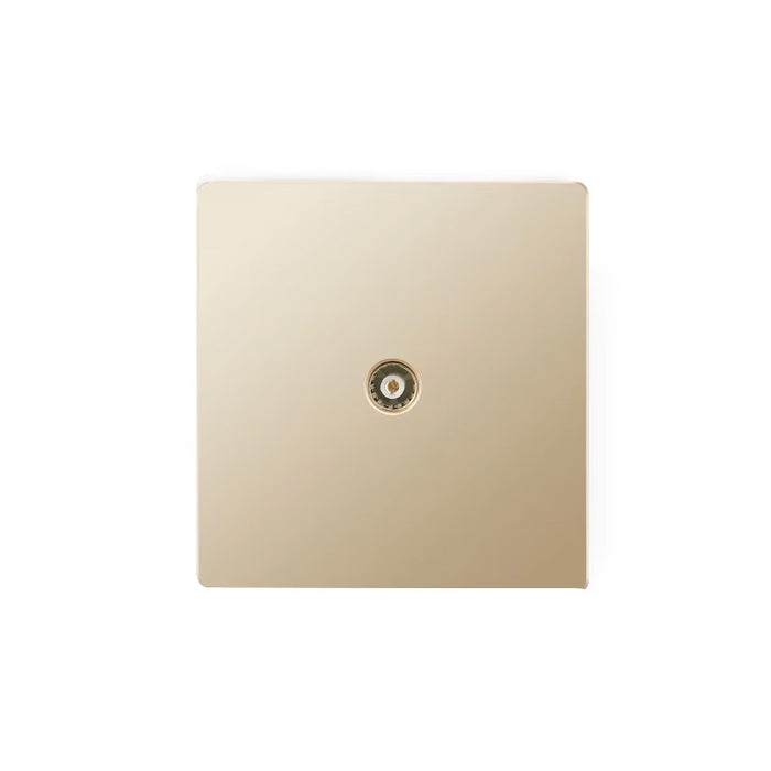 FSL TV Socket – Golden Modular Antenna Outlet