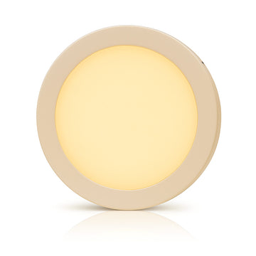 22W Round Recessed LED Panel Light – Warm White