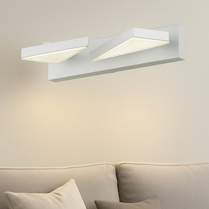 Modern Twin Head LED Wall Light