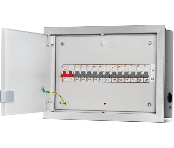 Stella 8 Way Consumer Unit – Durable Electrical Distribution Board