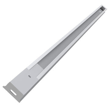 Enlight 2M LED Track Rail – White, Durable Aluminum