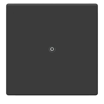 FSL TV Socket – Black Modular Antenna Outlet
