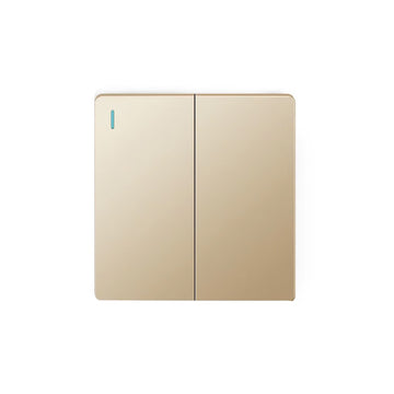 FSL 2 Gang Two Way Switch – Golden Modular Dual Control