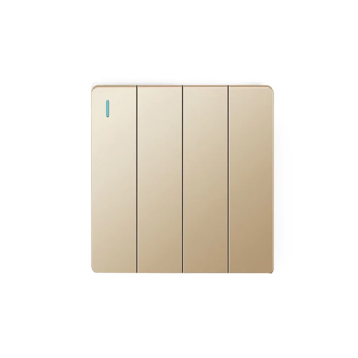 FSL 4 Gang Two Way Switch – Golden Modular Multi-Control