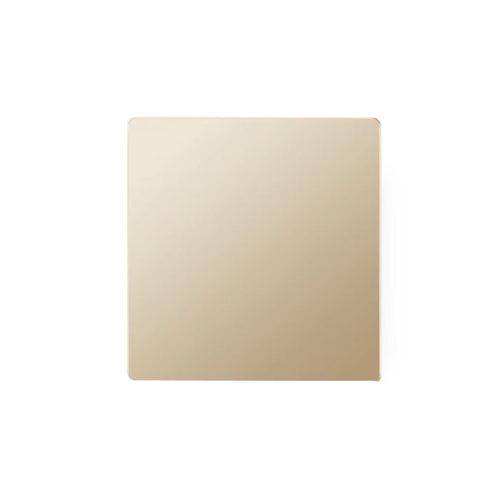 FSL 1 Gang Blank Plate (86 Type) – Golden Modular Cover Plate