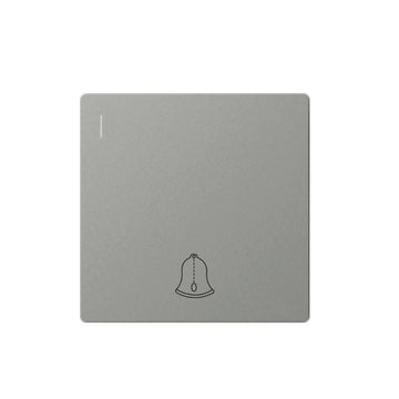 FSL Bell Push Switch – Modular Doorbell Switch Grey