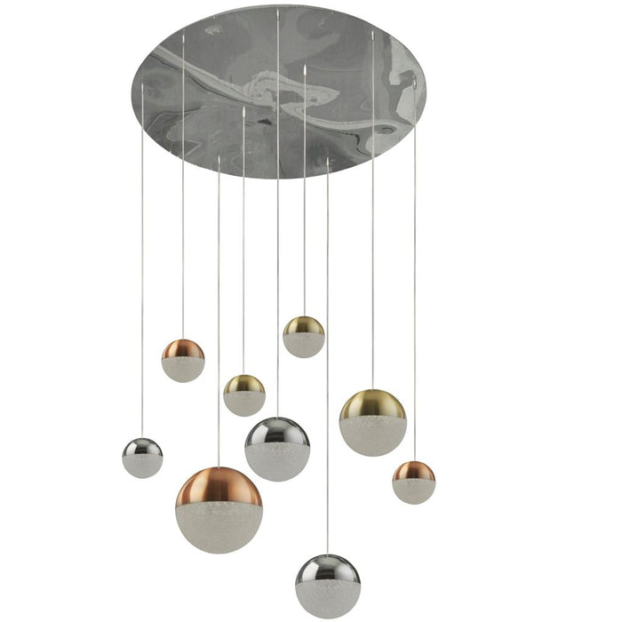 Searchlight LED Pendant Lamp – 9-Light Modern Cluster Design