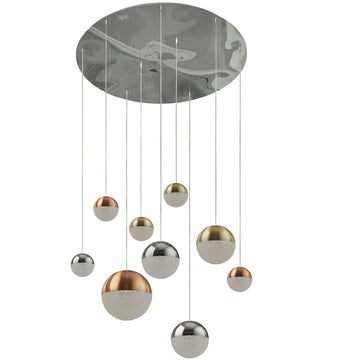 Searchlight LED Pendant Lamp – 9-Light Modern Cluster Design