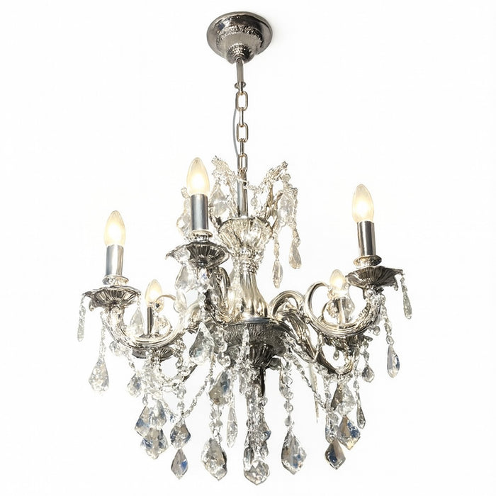 Pendant Lamp HY026-6, 6 x E14, VNI – Premium Crystal Chandelier