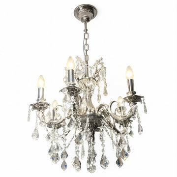 Pendant Lamp HY026-6, 6 x E14, VNI – Premium Crystal Chandelier
